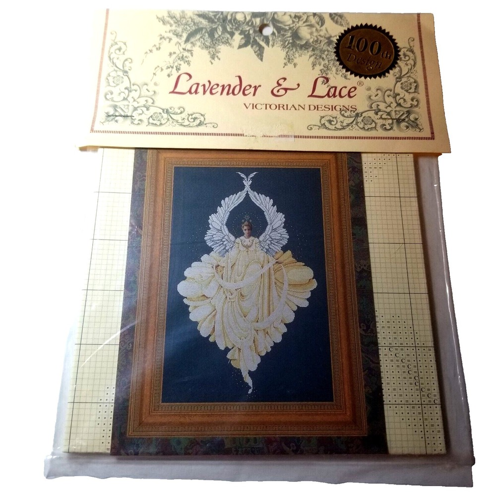 Lavender and Lace "Peace Angel" Cross Stitch Chart/Pattern Unopened L&L 43‎